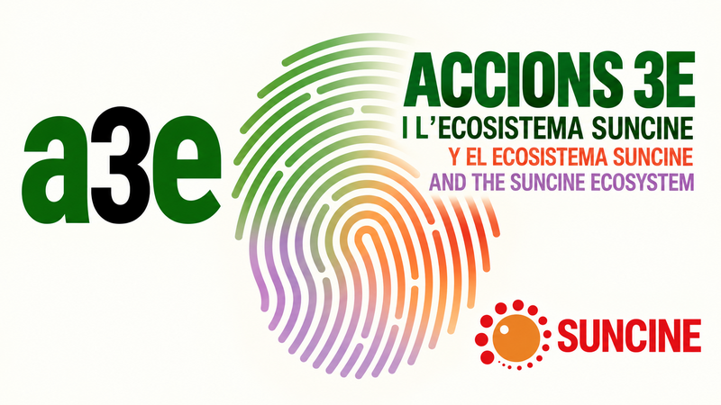 ACCIONS 3E and The  SUNCINE Ecosystem